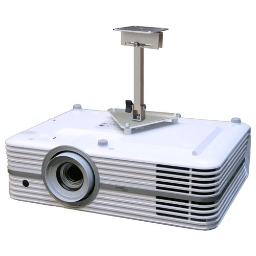 PCMD, LLC. Projector Ceiling Mount Compatible with Optoma UHD300X UHD350X UHD40 UHD50 UHD51 UHD51A with Lateral Shift Coupling (12-Inch Extension)