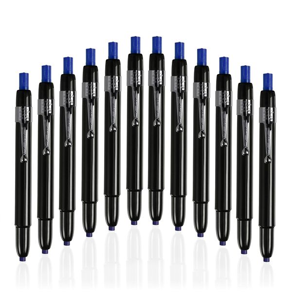 Listo 1620 - Box fo 12 - BLUE COLOR - China Makers, Box of 12, Grease Pencils/China Marking Pencils/Wax Pencils