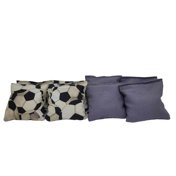 Soccer Mini Cornhole Bags 3 inch replacement bean bag toss