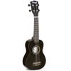 Stagg Sopran Ukulele + keepdrum Wandhalter (Schwarz)