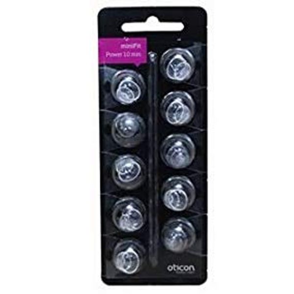 10MM Power Replacement Domes for Oticon MiniRite Hearing Aids (10mm Power 1PACK)