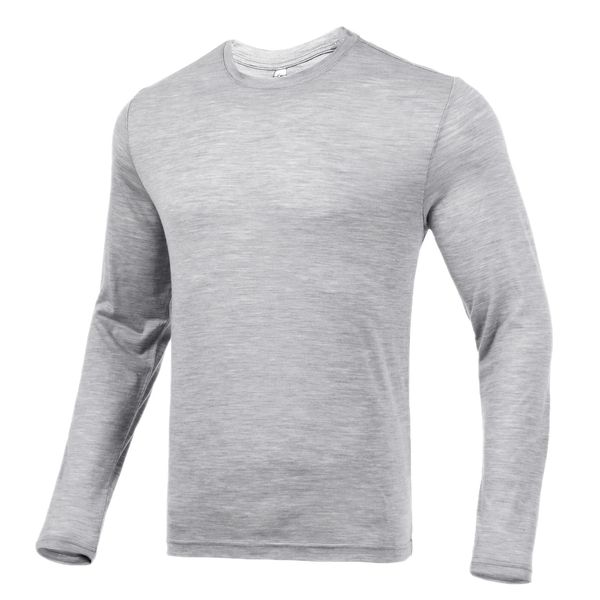 Merino Protect 100% Merino Unterwäsche Herren Weiche Langarmshirts Geruchsresistent Merinowolle Unterhemd zum Jagen Wandern
