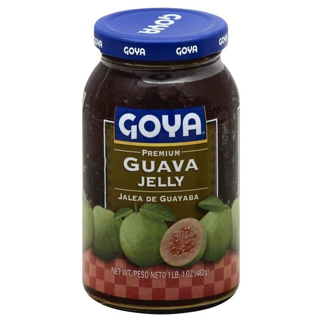 Goya Guava Jelly, 17-Ounce Glass Jars (Pack of 3)