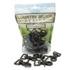 Country Brook Design - Aged Bronze Trigger Swivel Snap Hooks (3/4 Inch, 10 Pack)