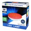3watt RED GX53 LED Light Bulb Replacement for CFL Round