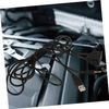 PACKOVE Car Flush Mount USB Extension Cable Audio Jack Extra USB Ports for Car