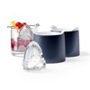 ZOKU Ice Ball Maker 2pc Shark Ice Maker Easy Fill
