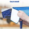 3PCS Replacement Microfiber Mop Pads Refill Reusable Cleaning For Bona 18 Inch