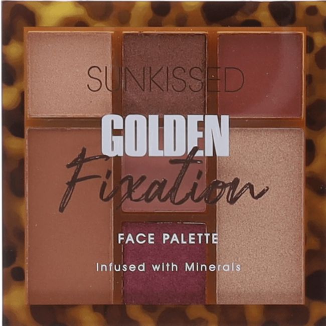 Sunkissed Golden Fixation Face Palette