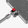 Quick-Lock Mini Quick Release Plate System with 1/4" Screw for Camera Tripod, Gimbal, Monopods, Video Monitors, Magic Arm, Flash Bracket, Stabiliser