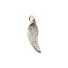 Angel Wing Charm Pendant .925 Sterling Silver!!
