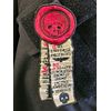 Grim Dark Purity Seal Wax & Scroll Embroidered Patch Hook Back Warhammer 40k