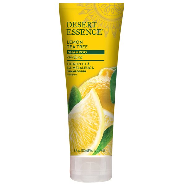 Desert Essence Organic Shampoo, Lemon Tea Tree, 8 fl oz (237 ml)