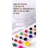 FENGTECH Disposable Ink Cup Tray Cartridge Holder Pigment (24 Pack)
