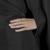Cricket Hand Talker All Purpose Black Salon Cape, Water Resistant, Bleach Proof Cape, With Hand Openings for Client Mobility, Black