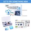 GeeekPi UNO R4 WiFi Ultimate Starter Kit, with Original UNO R4 WiFi, Smart IoT & Basic Sensor Projects with Tutorials, Compatible with Arduino IDE, Includes Various Sensors and Accessories