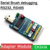 AYMBH CH341A USB to SPI I2C IIC UART TTL ISP Serial Adapter Module | 3.3V/5V Compatible Converter for Debugging, Firmware Upgrades, RS232 RS485, and EPP/MEM Parallel Port Interface
