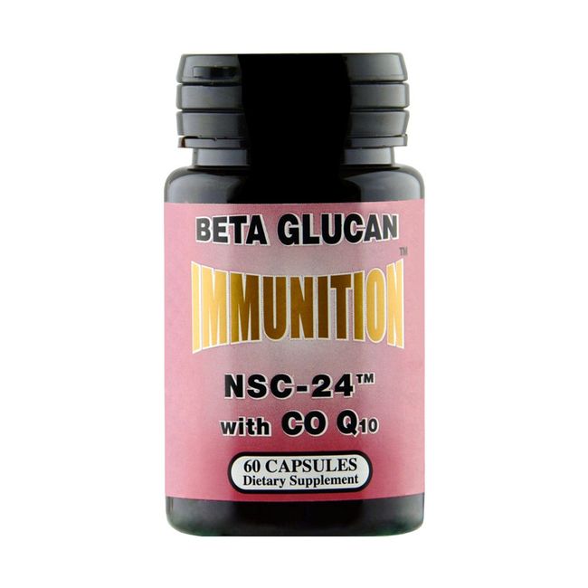 NSC-24 BETA GLUCAN CO Q10, 60 Capsules