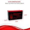 Neptune Replacement Razor E300/E300S/E325 Version 5-12 Battery Upgrade 12V 8AH - 2 Pack