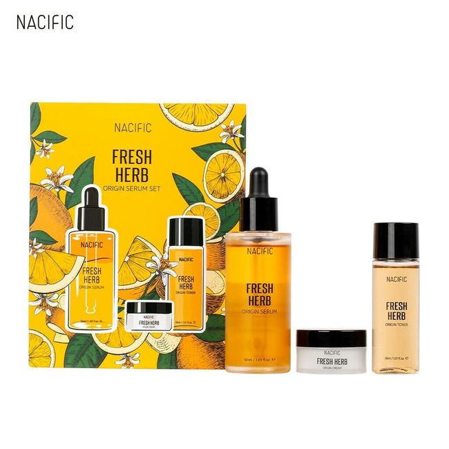 NACIFIC Fresh Herb Origin Serum Set **K-Beauty** NEW IN BOX