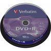 Verbatim 43498 DVD+R 16x Non-Print 10pk