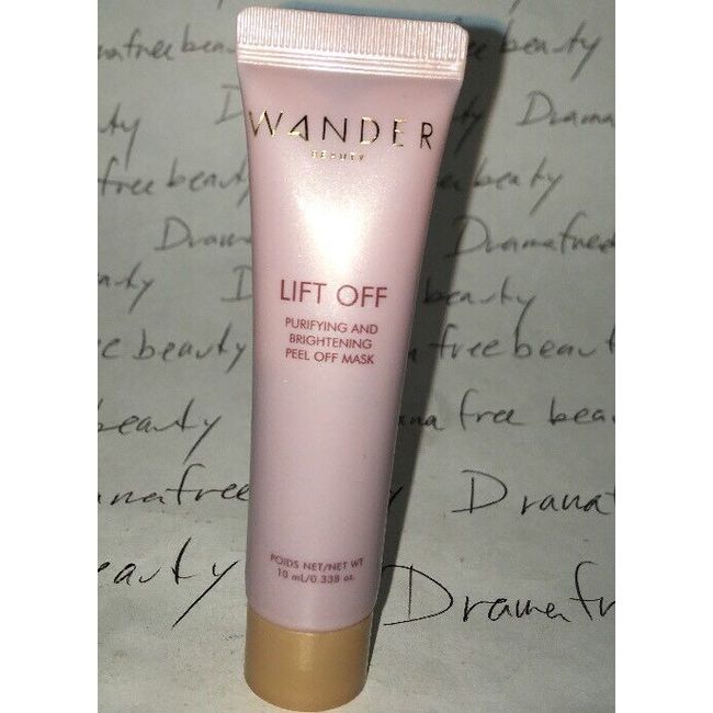 Wander Beauty LIFT OFF Purifying Brightening *Peel Off MASK* 10ml Mini BN Sealed