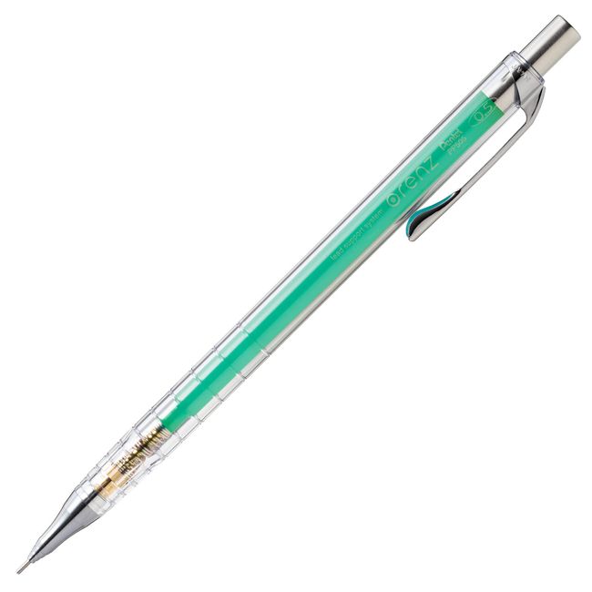 Pentel XPP505-TD Mechanical Pencil, Orens Limited Clear Body, 0.5mm, Clear Green