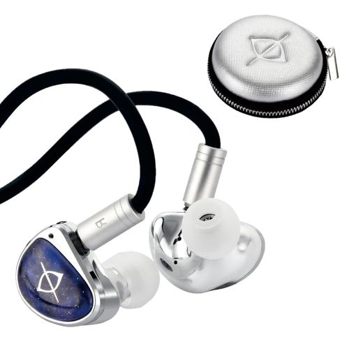 EarAcoustic STA-PRO Wired Headphones, 10mm+6mm Dual Dynamic Drivers in-Ear Earphones, High-Resolution Stereo, No Tangled Cables,Suit for Music Lover(3.5mm Jack No Mic)