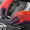 Polyco Matrix® Red PU Polyurethane Palm Coated Reusable Gripper Work Gloves (9/Large)