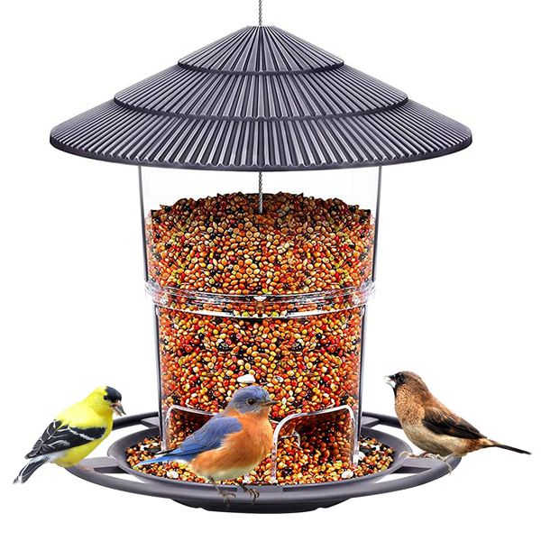 Bird Feeders for Outside, Bird feeder, Wild Bird seed for Outside Feeders, Squirrel Proof Birds Feeder, Garden Decoration