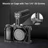 SMALLRIG Camera Top Handle Cheese Handle Grip with Built-in Shoe Mount for Camera Rig, Camera Cage - 1638