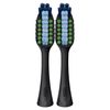 Oral-B Clic Toothbrush Whitening Replacement Brush Heads, Black, 2 Count