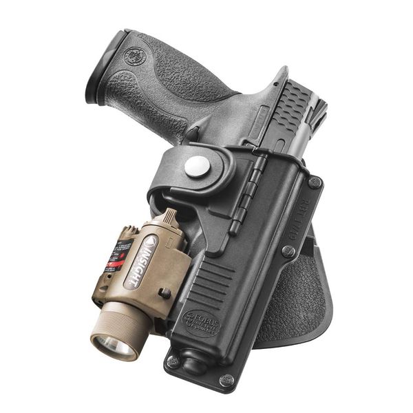 Fobus RBT17 OWB Tactical Holster for Glock 17, 22, and 31, Smith & Wesson M&P 9mm, .40, M&P Pro .45, .40, and 9mm, Right