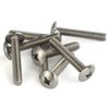 1/4-20 x 2 Truss Head Machine Screws, Full Thread, 18-8 Stainless Steel, Quantity 20