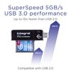Integral USB 3.0 High Speed Slimline CFAST 2.0 Card Reader - Black