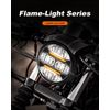 5.75" LED Headlight with Angle Eye W/DRL For TRIUMPH Scrambler 2006-2014 2015