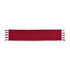Mud Pie Red Table Runner, Solid, 18" x 90"
