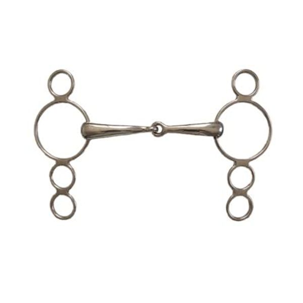 Jacks Imports Stainless Steel Jointed 3-Ring Elevator Bit 5"