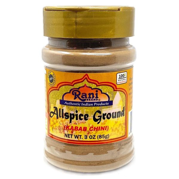 Rani Allspice (Kabab Chini) Ground Powder 3oz (85g) PET Jar