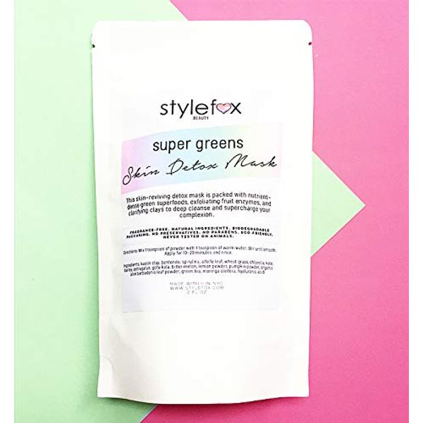 STYLEFOX Super Greens Detox Face Mask