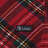 Lipodo Scottish Tartan Flat Cap Red 60 cm Wool