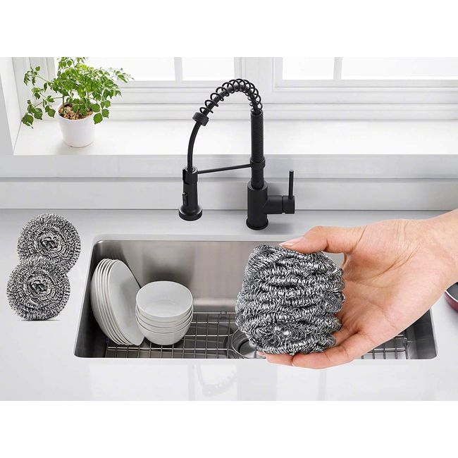 Stainless Steel Scrubbers for Kitchen Cleaning