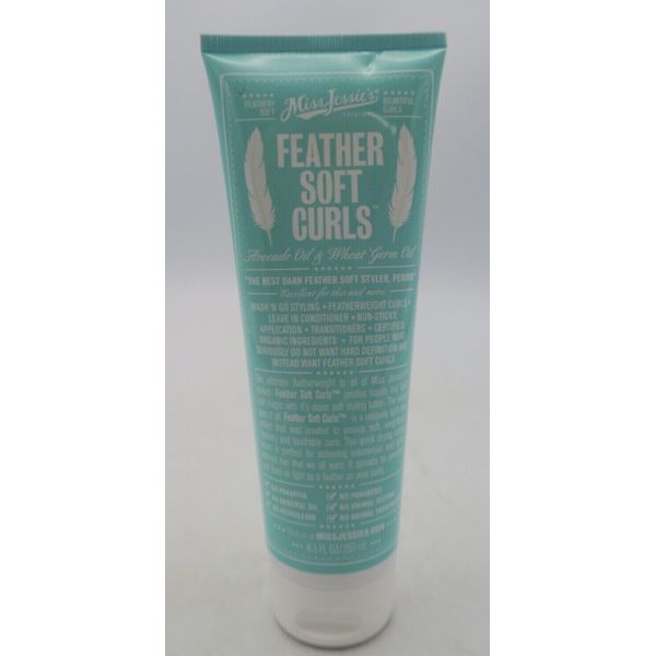 Miss Jessie's Feather Soft Curls Avocado Oil & Wheat Germ Oil 8.5 Fl Oz NEW