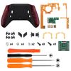 eXtremeRate Lofty Programable Remap & Trigger Stop Kit, Upgrade Boards & Redesigned Back Shell & Side Rails & Back Buttons & Trigger Lock for Xbox One S X Controller 1708 - Textured Red