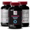 Lutein benefits - MAXIMUM VISION SUPPORT - Vitamin A benefits 1Bot 60Caps