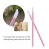 50 PINK Disposable Lip Brush set gloss lipstick wands applicator makeup tool