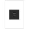 adorne Full-Size, 6A, A/A USB Outlet, Graphite, ARUSB2AA6G4