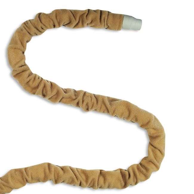 Snuggle Skins - CPAP Insulating Hose Cover Light Brown for 6' or 8' tubing