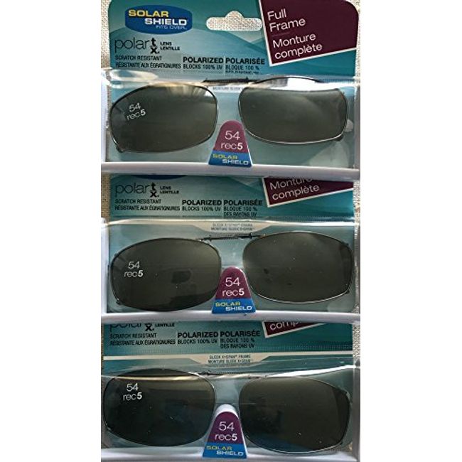 Solar shield clip on store sunglasses 56 rec m