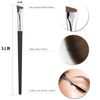 3 Pack Fine Angled Eyeliner Brushes Ultra Thin Slanted Flat Angle Cosmetic Tool
